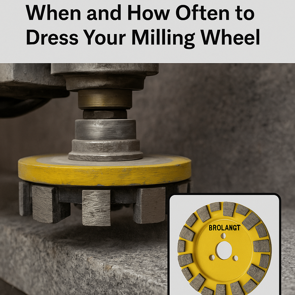 Dressing Frequency — When and How Often to Dress Your Milling Wheel