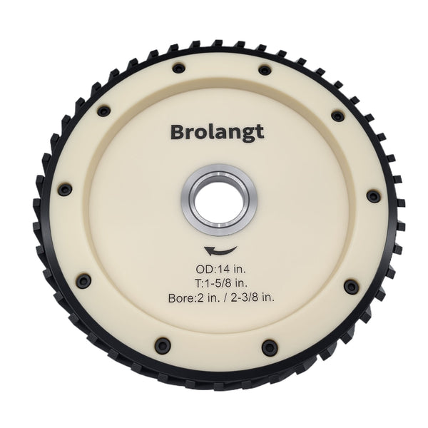 Brolangt 14 Inch Silent Core Diamond Milling Wheel